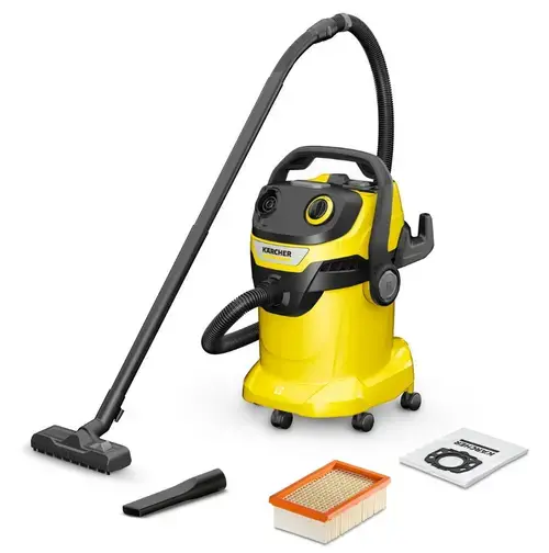 Aspirator umed/uscat Karcher WD 5 V-25/5/22 1.628-300.0, 1100 W, 25 L (Negru/Galben)