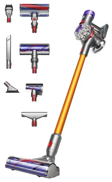 Aspirator vertical Dyson SV25 V8 Absolute (2023) 476547-01, 0.54 L, Autonomie 40 min (Argintiu)