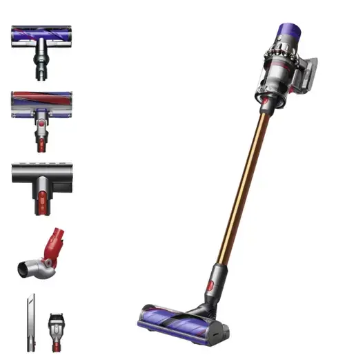 Aspirator vertical Dyson V10 Absolute, 0.76 L, Autonomie 60 min (Nichel/Cupru)
