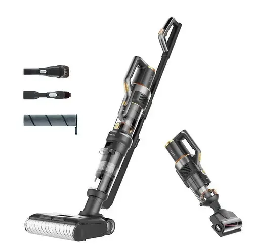 Aspirator vertical fara fir JIMMY 3-in-1 HW10 Pro, 400 W, Autonomie 80 min, 0.2 L, Filtru HEPA (Negru)