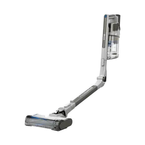 Aspirator vertical fara fir Shark PowerPro Pet IZ380EUT, 181 W, Autonomie 50 minute, 21.6 V, Recipient 0.7 l (Argintiu/Alb)