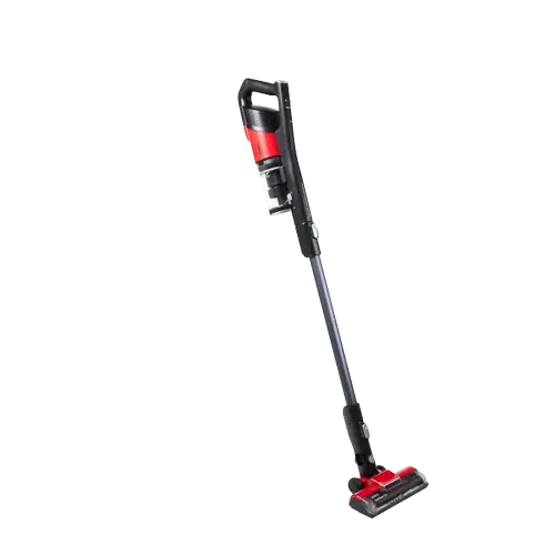 Aspirator vertical fara fir Vivax VCB-1502R, 150W, Autonomie 30 minute, Recipient 0.5 l, Filtru HEPA (Negru/Rosu)
