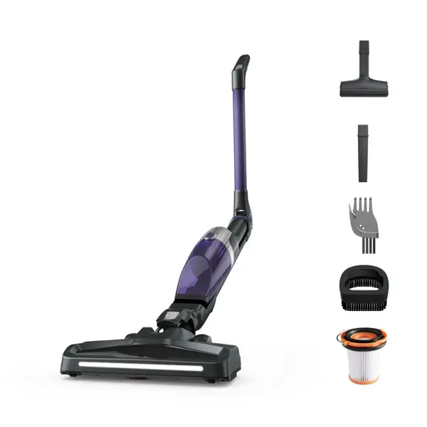 Aspirator vertical Rowenta X-TREM Compact 2 in 1 RH1238WO 145W Tehnologie Flex in doua pozitii autonomie 40 minute timp incarcare 4h cap de aspir