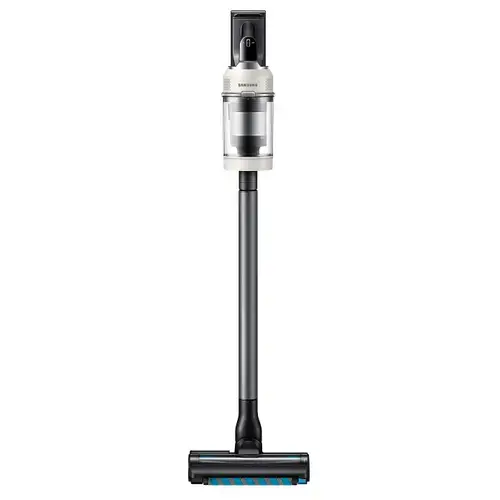 Aspirator vertical Samsung Bespoke Jet AI Lite Pro Extra VS80F28DGS/GE, 770 W, Putere aspirare 280 AW, Motor HexaJet Inverter, Filtrare HEPA, Wi-Fi, AI Cleaning 2.0, Jet Dual Brush+, Perie Pet+, Autonomie 120 minute (Bej)