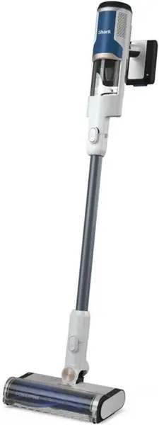 Aspirator vertical Shark - FloorDetect, alb/albastru