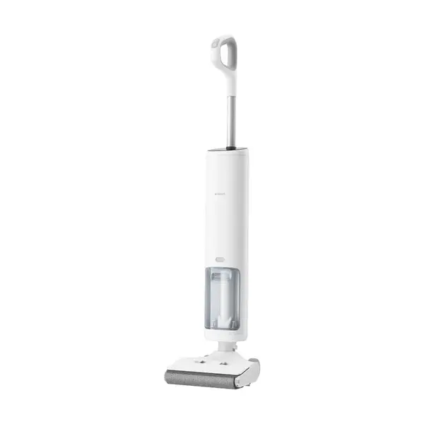 Aspirator vertical Xiaomi Truclean W10 Pro Wet Dry BHR6278EU, 200 W, 0.75 L, Autonomie 35 min, Alb