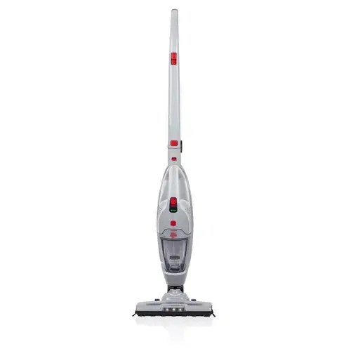 Aspiratorul vertical fara fir 2in1 Dirt Devil DD9007, Putere 105W, recipient colectare 0.5l, 2 viteze, autonomie 38min, Afisaj Led, Alb