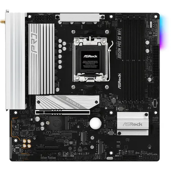 ASROCK Placa de baza ASRock B850M PRO RS WIFI