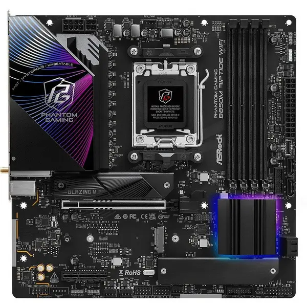 ASROCK Placa de baza ASRock B850M Riptide WiFi