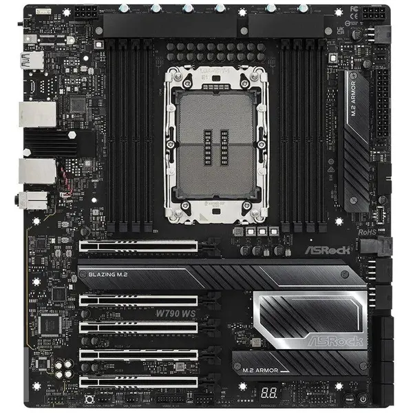 ASROCK Placa de baza ASRock W790 WS R2.0, ntel® Xeon® W-340, W-2400