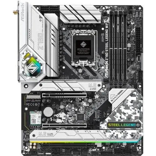 ASROCK Placa de baza ASRock Z790 STEEL LEGEND WIFI, Intel Z790, LGA 1700, ATX