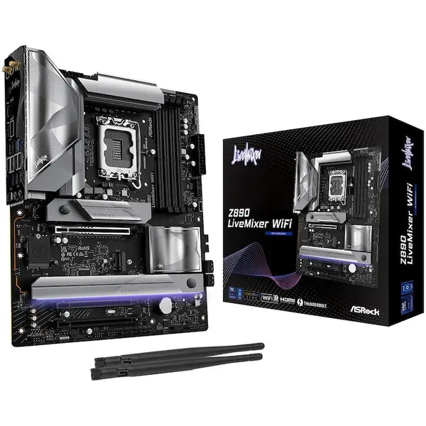 ASROCK Placa de Baza ASROCK Z890 LIVEMIXER WIFI, Socket LGA 1851