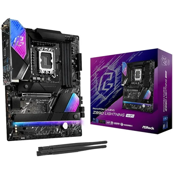 ASROCK Placa de Baza ASROCK Z890 PHANTOM GAMING LIGHTNING WIFI, Socket LGA 1851