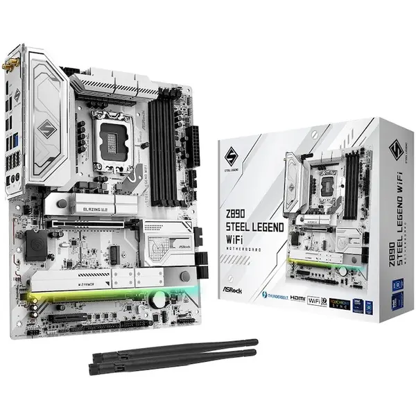 ASROCK Placa de Baza ASROCK Z890 STEEL LEGEND WIFI, Socket LGA 1851
