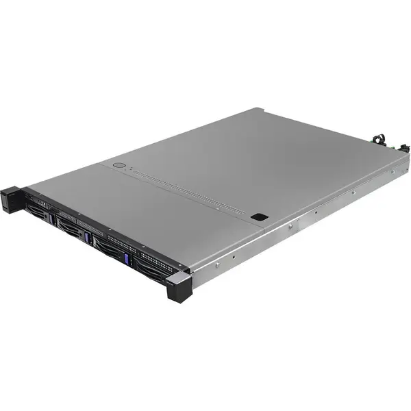 ASROCK Sistem server Asrock 1U4L-GENOA/2T, procesor AMD Epyc 9004, DDR5, Socket SP5 (LGA 6096), Rack 1U, Gri