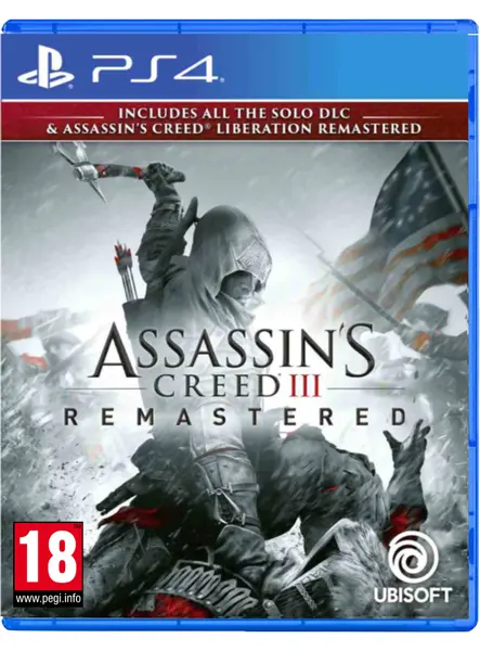 Assassins Creed 3 Assassins Creed Liberation Remaster PS4