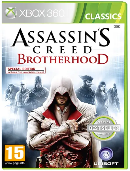 Assassins Creed Brotherhood PlayStation 3|macOS|PC|Xbox 360|Xbox One|PlayStation 4