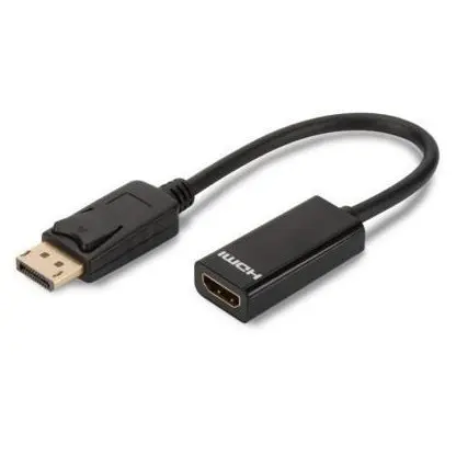 Assmann ASSMANN Displayport 1.1a Adapter Cable DP M (plug)/HDMI A F (jack) 0,15m black