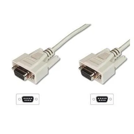 Assmann ASSMANN RS232 Connection Cable DSUB9 F (jack)/DSUB9 F (jack) 3m beige