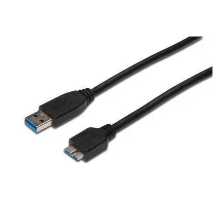 Assmann ASSMANN USB 3.0 SuperSpeed Connection Cable USB A M(plug)/microUSB B M(plug) 1m