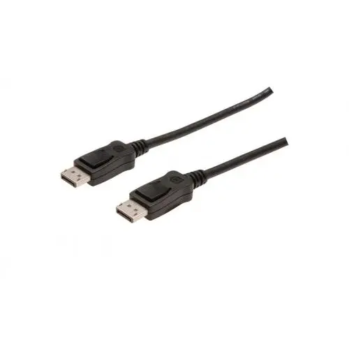 Assmann Cablu Assmann AK-340103-010-S, DisplayPort male - Displayport male, 1m, Black