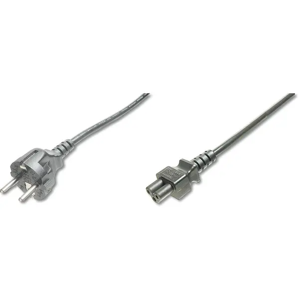 Assmann Power cord Schucko/IEC C5 M/F 1,2m