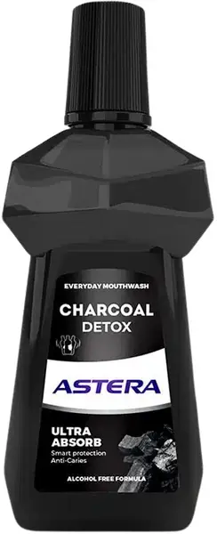 Astera Apă de gură Charcoal, 300 ml