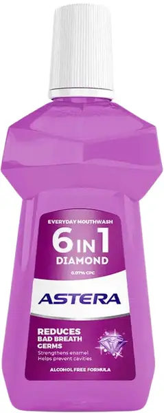 Astera Apă de gură Diamond 6 in 1, 500 ml