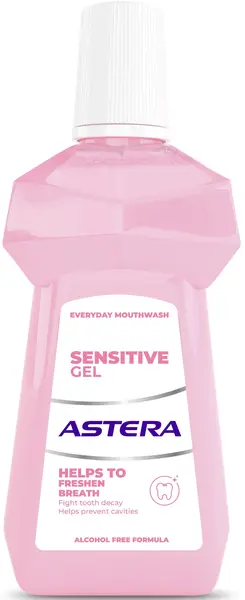 Astera Apă de gură Sensitive Gel, 300 ml