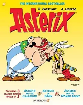 Asterix Omnibus #5: Collecting Asterix and the Cauldron, Asterix in Spain, and Asterix and the Roman Agent, Paperback/René Goscinny