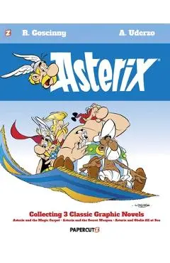 Asterix Omnibus Vol. 10: Collecting Asterix and the Magic Carpet, Asterix and the Secret Weapon, and Asterix and Obelix All at Sea - René Goscinny