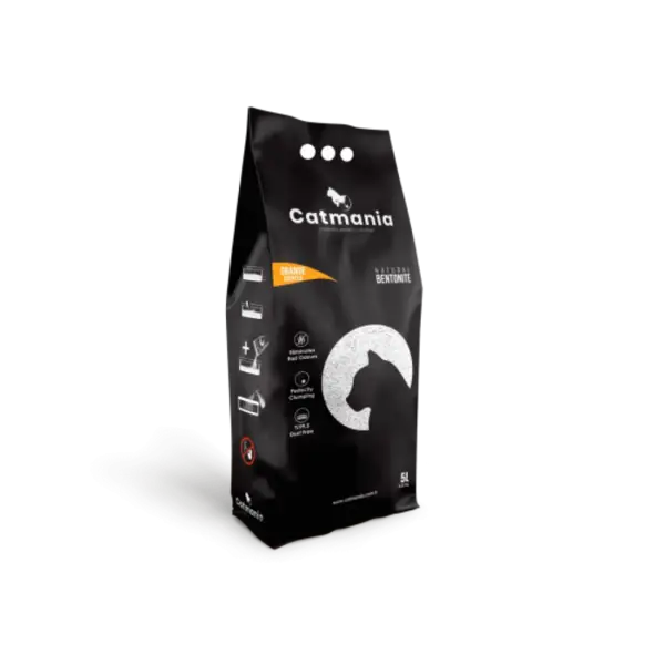 Asternut igienic pentru pisici Catmania Orange 5L