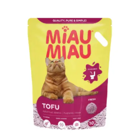 Asternut Pisici MIAU MIAU Tofu Fresh 10L 10l