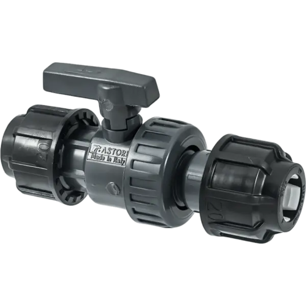 Astore Robinet PVC cu bila, seria 355, Dimensiune 32mm, Presiune 16 Bari