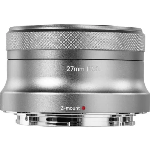 AstrHori ​Obiectiv AutoFocus AstrHori, 27mm, F2.8, APS-C, Nikon Z, Titanium (Argintiu)