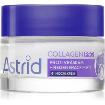 Astrid Collagen PRO crema de noapte împotriva tuturor semnelor de imbatranire efect regenerator