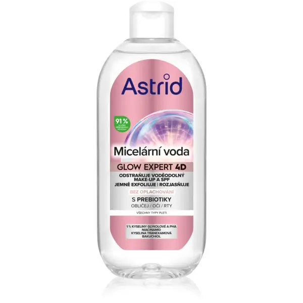 Astrid Glow Expert apa cu particule micele pentru o piele mai luminoasa 400 ml