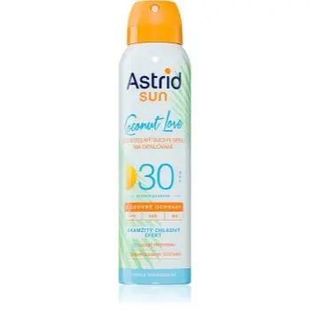 Astrid Sun Coconut Love spray transparent pentru bronzat SPF 30