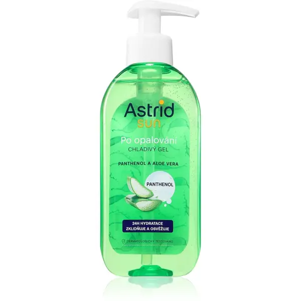Astrid Sun gel racoritor dupa expunerea la soare cu Panthenol 200 ml
