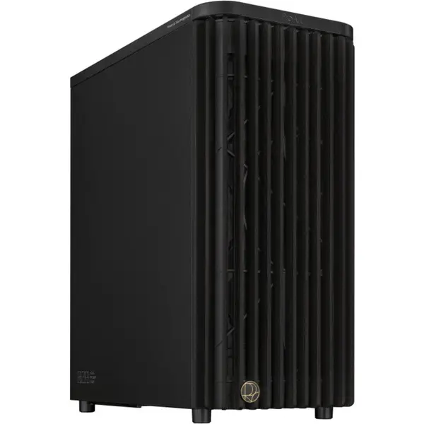 Asus Carcasa Asus PROART PA401 WOOD EDITION METAL, ATX, 3 ventilatoare incluse, Negru