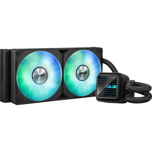 Asus Cooler CPU ASUS PRIME LC 240 ARGB, Racire cu apa, RGB, Negru