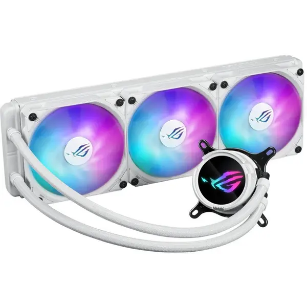 Asus Cooler CPU ASUS ROG Strix LC III 360 ARGB LCD, compatibil Intel / AMD, Viteza ventilator 800 - 2200 RPM
