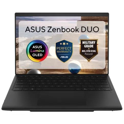 Asus Laptop Asus, 14 inch OLED 3K Touchscreen, Intel Core Ultra X9 388H, 32 GB RAM, 1 TB SSD, Intel Graphics, Gri