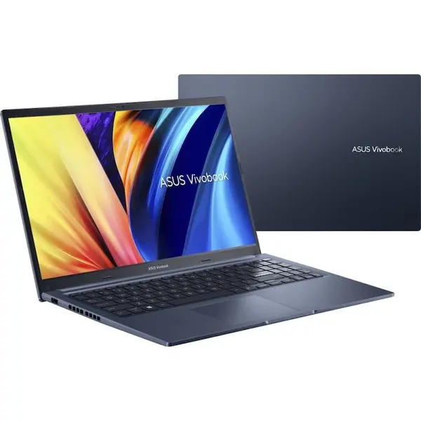 Asus Laptop Asus ivobook 15 X1502VA-BQ489, 15.6 inch 1920 x 1080, Intel Core I7-13620H 10 C / 16 T, 3.6 GHz - 4.9 GHz, 24 MB cache, 16 GB DDR4, 512 GB SSD, Intel UHD Graphics, No OS, Albastru inchis (INT Keyboard)