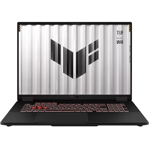 Asus Laptop Asus TUF Gaming A18 FA808UH-S8021, AMD Ryzen 7 260, 18 inch, RAM 16 GB, SSD 512 GB, GeForce RTX 5050, Fara sistem de operare, Negru