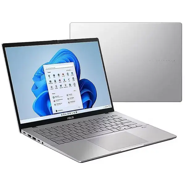 Asus Laptop Asus Vivobook S14 S3407VA-LY009W, Intel Core i7-13620H, 14 inch, RAM 16 GB, SSD 1 TB, Intel UHD Graphics, Windows 11, Argintiu