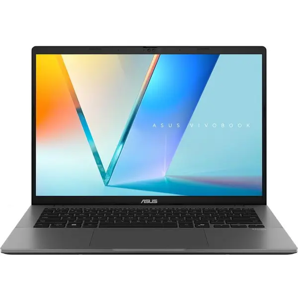 Asus Laptop ASUS Vivobook S14 S3407VA, Procesor Intel® Core™ 5 210H, Display 14 WUXGA, RAM 16GB DDR5, 1TB SSD, Intel UHD Graphics, NO OS, Gri