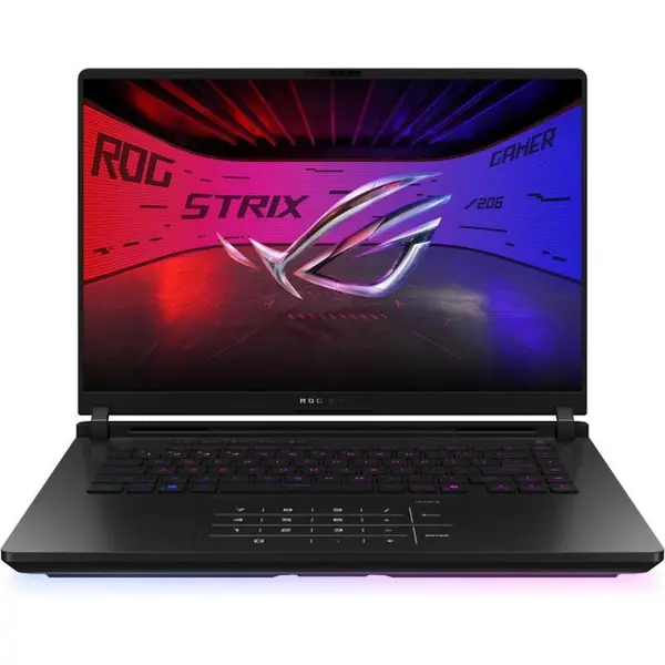 Asus Laptop Gaming Asus ROG Strix SCAR G635LX, Intel Core Ultra 9 275HX, 16 inch 2.5K, 64GB RAM, 2TB SSD, nVidia RTX 5090 24GB, Windows 11 Pro, Negru (INT Keyboard)