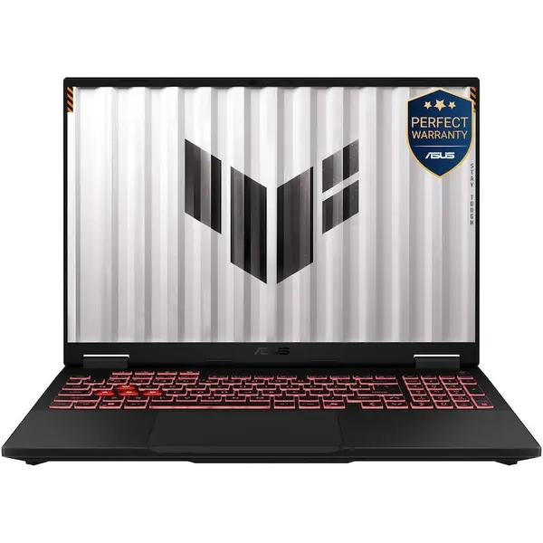 Asus Laptop Gaming ASUS TUF A16 FA608UM cu procesor AMD Ryzen™ 7 260 pana la 5.1GHz, Display 16'', Full HD+, 165Hz, IPS, 16GB DDR5 RAM, 512GB SSD, NVIDIA® GeForce RTX™ 5060 8GB GDDR7, No OS, Jaeger Gray