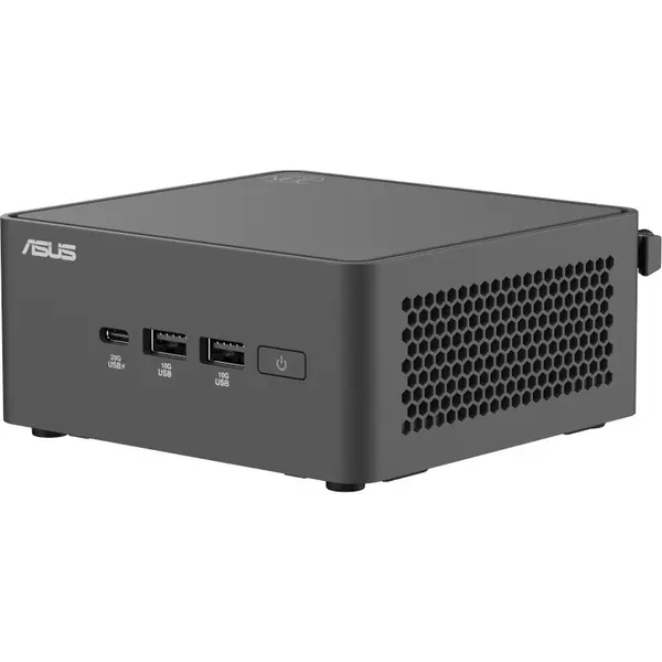 Asus Mini PC ASUS NUC 15 Pro NUC15CRH, Procesor Intel Core Ultra 5 225H 1.7GHz Arrow Lake, No RAM, No Storage, Placa video integrata Intel Arc 130T, Wi-Fi, Bluetooth, HDMI, no OS, Negru, 90AR00Q2-M00050